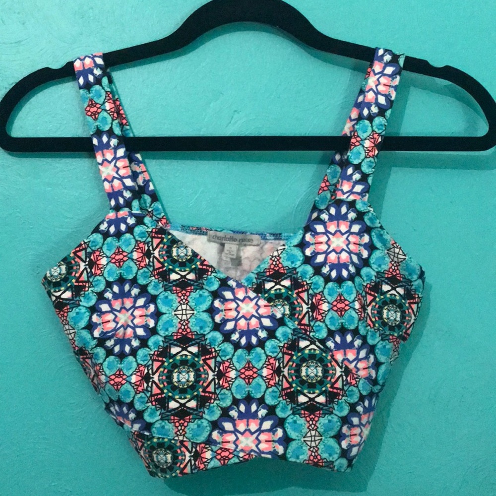 Psychedelic Crop Top